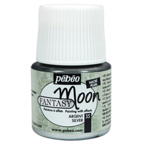 Farba Pebeo Fantasy Moon 45ml, Srebrna/35 Silver